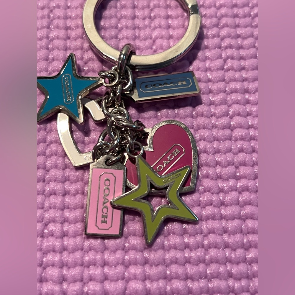 Coach Multicolor Keychain with Charms - Picture 2 of 6